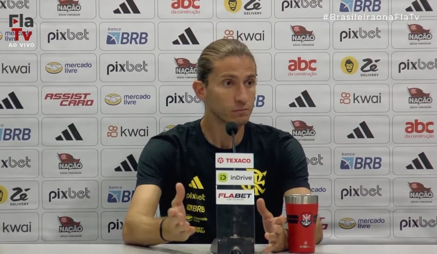 Filipe Luís se anima com chance de primeiro título e faz reconhecimento à Tite: "Herança"